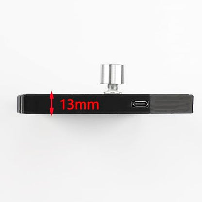 YMDK BORNE Knob Corne4×6 Layout 58 Keys Ergonomic Wired Hot-swap Split MX Mechanical Keyboard South RGB QMK Vial Programmable