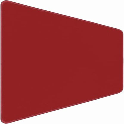 31.5" x 15.7" Waterproof Fabric Desk Mat, Rubber Anti-Slip Base, Red