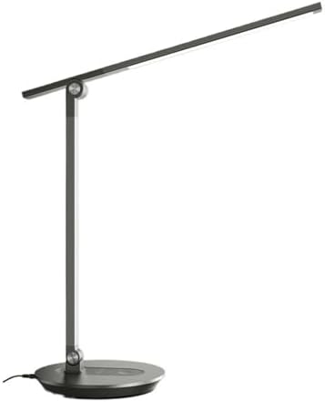 Eye protection desk lamp for office study LED Desk Lamp, Eye Protection Table Lamp with 15 Lighting Modes, Touch/Memory Function, Dimmable Reading Lamp Task Lamp for Home Office (Gray) Office Reading