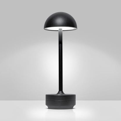 LED Cordless Table Lamp 5000mAh Rechargeable Battery Light Black