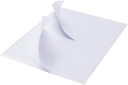 Half Sheet Shipping Labels, 8.5" x 5.5" Address Labels, Half Sheet Self Adhesive Mailing Labels for Laser & Inkjet Printers (100 Sheets, 200 Labels)