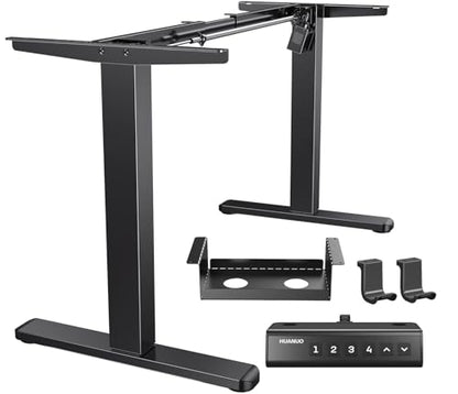 Standing Desk Frame with Brushless Motor for Max 75 x 35 inch Tops