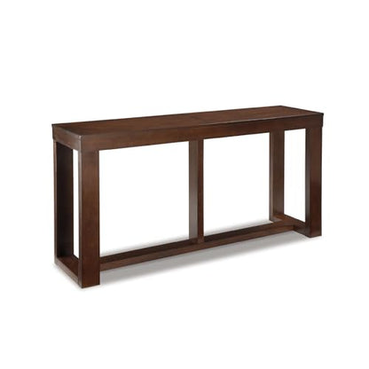 Signature Design by Ashley Watson Sofa Console Table, 64"L, Dark Brown