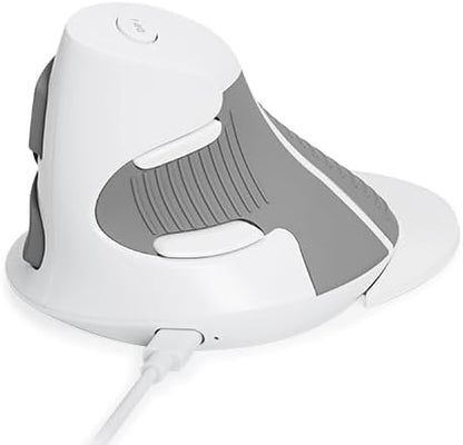 DELUX Ergonomic Vertical Mouse, Rechargeable Vertical Mouse (M618G DB)