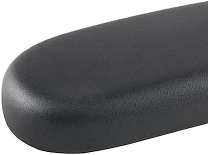 Office Chair Armrest Replacement Pads Caps Mesh Computer Chair Parts Accessory Mounting Holes 4inch Sturdy 1 Pair PU Leather (Style B)