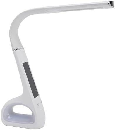 Hidyliu Adjustable LED Desk Lamp with Eye Protection for Office Work, Reading, and Studying (White)