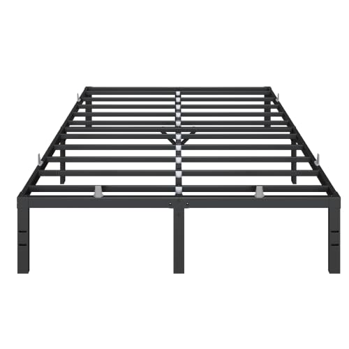Full Size Bed Frame, Metal Platform Bed Frame, 14 Inch