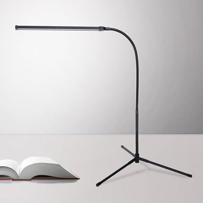 Alipis Dimmable Gooseneck Desk Lamp with Clip, LED Eye Protection