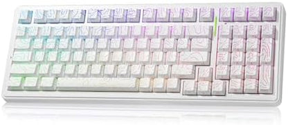 Aula F99 Creamy Keyboard Wireless Mechanical Custom Gaming Keyboards