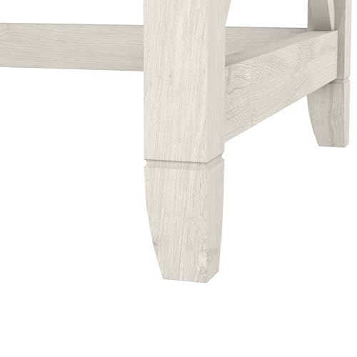 Key West 48W Writing Desk in Linen White Oak
