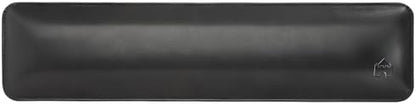 Bailey Full Size by Castle - Leather Ergonomic Computer Wrist Rest Pad for Keyboards with Around 104 Keys - Firm Keyboard Wrist Support for Typists, Gaming, and Heavy Office Use (Nightfall, Full Size)