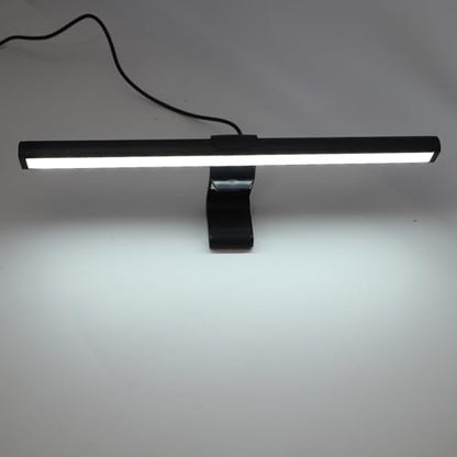 Led Desk Lamp, 3 Selectable Color Temperature Monitor Light Bar with Memory Dimming Anti Glare, Asymmetrical Light Source Led Task Lamp for Desk Study Workbench