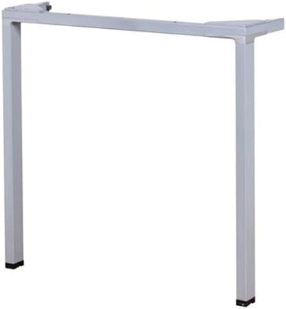 Boss Office Products Simple System L Desk with Return and (1) Pedestal, 66" x 59.4", Driftwood