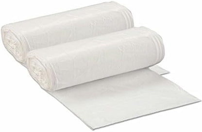50 Shredder Bags, for Medium to Large Shredders, Quality, Strong, Clear, 30 to 33 Gallon Size, 2 Rolls of 25 Bags for Total of 50