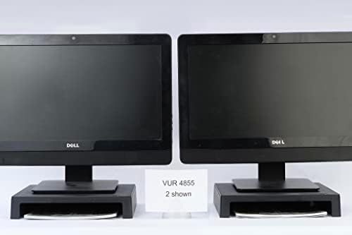 Vu Ryte Stackable 2 Inch Computer Monitor Riser Stand, VuRyser 2, Black, VUR 4855 (Single)