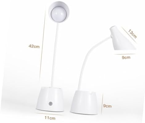 ARTIBETTER LED Desk Lamp with Color Temperatures Rechargeable Portable Reading Table Lamp for Home Office Students Eye-Caring Material Lightweight for Bedroom and Dorm Use