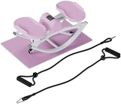 The Rock Stepper - Side to Side Rocking Stepper Machine for Home Workouts - Low Impact Indoor Cardio Leg Glute and Core Training - Quiet Compact Step Rocker Exercise Equipment
