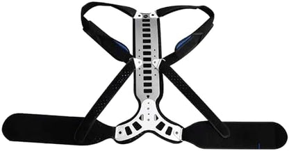 Back Brace Corrector, Adjustable Hunchback Corrector, Breathable Back Straightener, Pain Relief Improve Thoracic Kyphosis Spine for Men Women, L