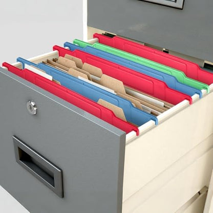 Watersay 3 Pack File Cabinet Dividers 11 x 6 in, Primary Color