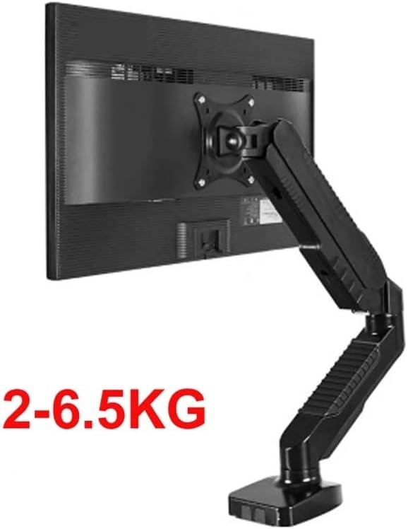 DL-GC12 Desktop 17-27 Inch Grommet Clamp Base LCD LED Monitor Stand Arm Mechanical Spring Full Motion TV Mount Loading 2-6.5 kg(DL-TC12C)