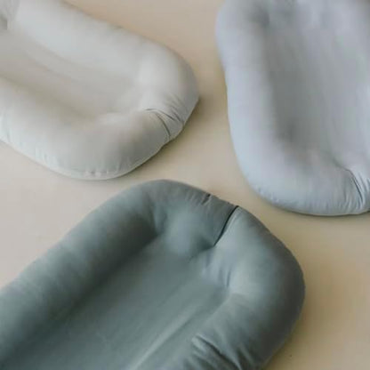 Baby Lounger Newborn 0-24 Months, Home and Travel Infant Cushion-Moss