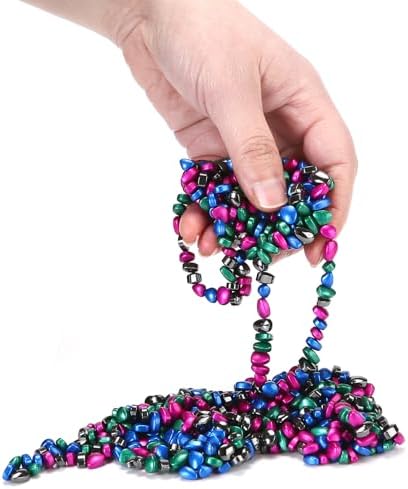 550pcs Multicolor 4 in 1 Magnet Balls Desk Toys for Adults, Ferrite Crags Magnetic Putty Desk Fidget Toys for Office