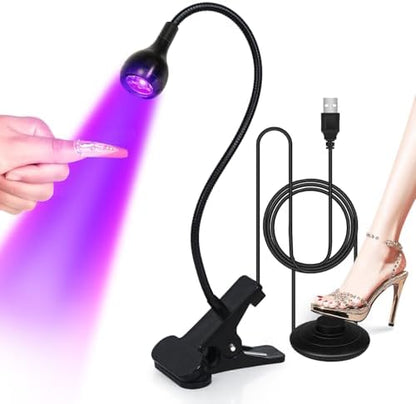 krofaue UV LED Nail Lamp - Curing Light Foot Control UV Nail Dryers