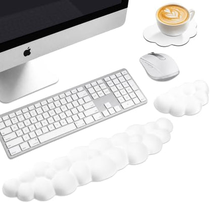 Cloud Wrist Rest for Computer Keyboard,Mouse Wrist Rest,Keyboard Wrist Rest