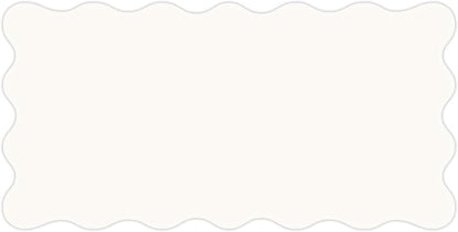PU Leather Desk Pad, Scalloped Non-Slip Mouse Pad & Large Desk Mat Cover Stitched Edges Writing Pad for Office, Home - Waterproof, Easy to Clean, Durable Surface I 31.4"x15.7", Off-White