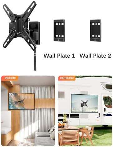 Mounting Dream UL Listed Lockable RV TV Mount for 13-43” TV up to 22lbs