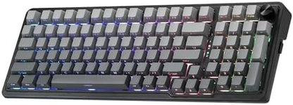 Redragon K686 PRO Wireless RGB Gasket Gaming Mechanical Keyboard, Easy Knob