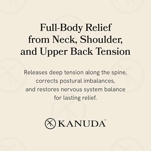 Kanuda Spine Nap – Cervical & Spine Traction Device for Neck, Shoulder & Upper Back Pain Relief, Physical Therapist-Designed Tool for Posture Correction & at-Home Therapy