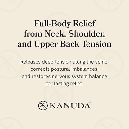 Kanuda Spine Nap – Cervical & Spine Traction Device for Neck, Shoulder & Upper Back Pain Relief, Physical Therapist-Designed Tool for Posture Correction & at-Home Therapy
