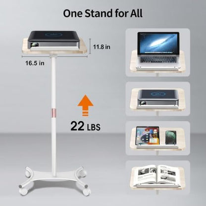 2-in-1 Floor Music Stand & Desktop Book Stand, 16.5"–51" Height Adjustable