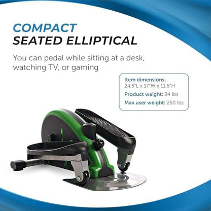 Stamina InMotion E1000 Compact Lower-Body Strider Elliptical, Orange