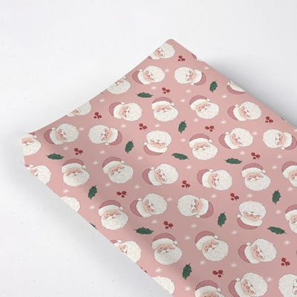 Christmas Theme Winter Holiday Snowflakes Leaves Pattern Baby Changing Pad Cover, Unisex Christmas Nursery Diaper Changing Table Pad Mat Sheet for Boys Girls-16x32