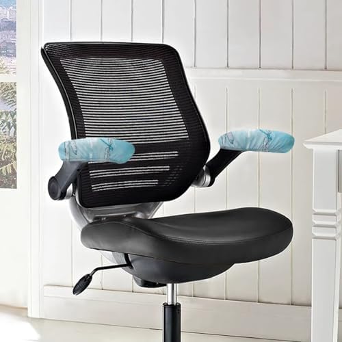 Dragonfly Dandelion Print 2Pcs Office Chair Armrest Covers, Soft Chair Arm Covers Stretchable Washable Computer Chair Armrest Slipcovers