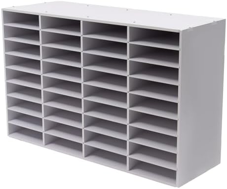 36 Slots Literature Organizer, Mail File Sorter for Classroom/Office/Home