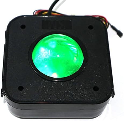 USB Arcade Game Trackball Mouse Illuminated LED Round 4.5cm USB Connector Screws