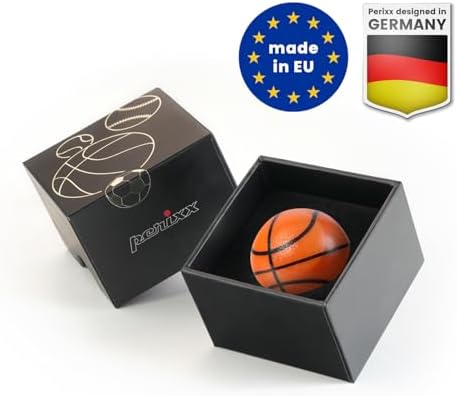 Perixx PERIPRO-303 BKB 1.34 inches Sports Trackball - Fun Novelty Basketball Ball Design - Compatible for M570, M575, PERIMICE-517/520/717/720, and Other 1.34 inches Trackball Mouse