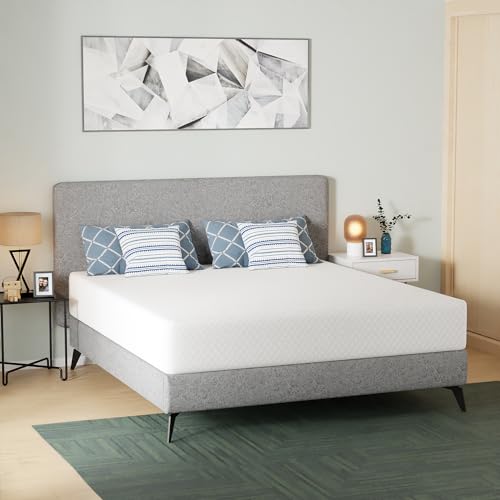| 12 Inch King Mattress | Medium Firm | Gel Memory Foam | White