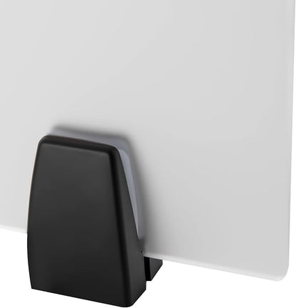 2pcs Acrylic Free Standing Screen, Frosted Clear Acrylic Divider, Dividers for Desk Privacy Home & Office Partitions for Table Top Workstation, Plexiglas Sneeze Guard Shield (30 x 18 inch)