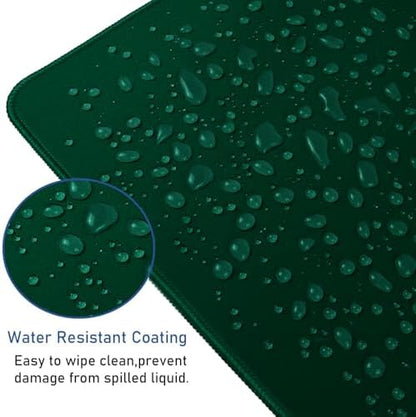 Large Gaming Mouse Pad with Stitched Edges (47.3 X 23.6 in) Waterproof