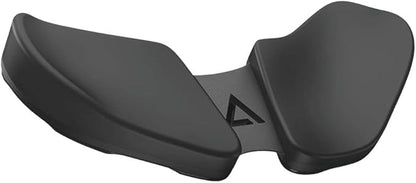 DELTAHUB Carpio 2.0 - Left-Handed Truly Ergonomic Wrist Rest for Mouse, Carpal Tunnel Support, Pain Relief, Anti-Fatigue, Easy Glide, Sleek, Office Computer, Laptop, Gaming - Small, Black