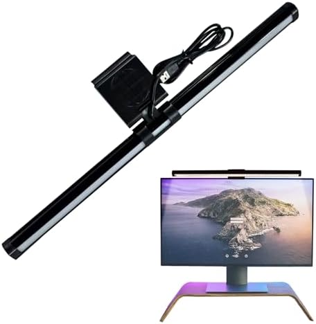 Monitor Light 3 Colors Adjustable Anti-Glare Lamp