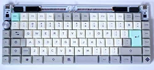 SNAP 75% Mechanical Keyboard Kit (White)