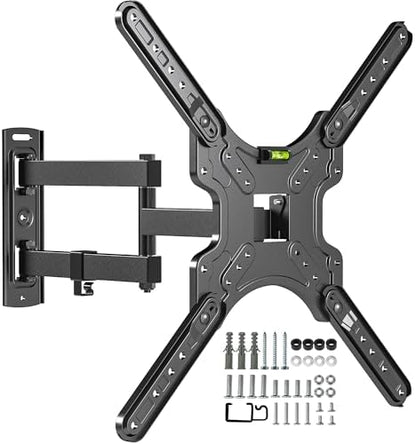 Full Motion Corner TV Wall Mount for 26-55 Inch TVs