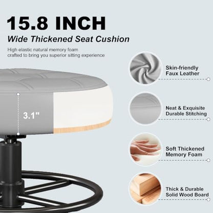 Drafting Chair with Backrest, Tall Desk Chair for Standing Desk