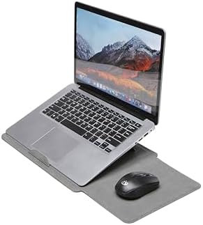 14 Inch Multifunctional Laptop Sleeve Case with Stand Soft Slim Cover for MacBook Pro/Air/ThinkPad X1/Dell XPS/Lenovo Yoga/HP Pavilion/ASUS Zenbook/LG gram/Chromebook 13.5" 13.6" 14.2" 14.5"