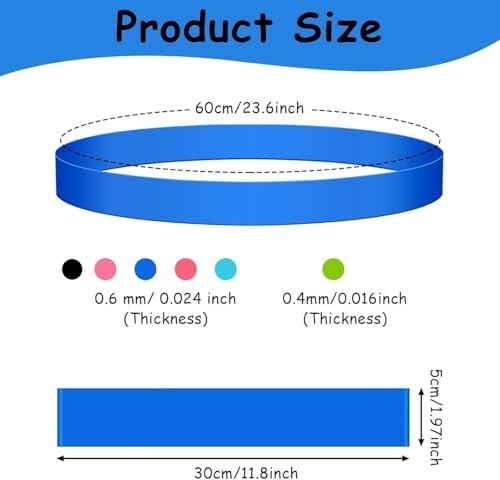 25 Pack Chair Bands for Kids with Fidgety Feet, ADHD Tools for Kids, ROOKEA Sensory Classroom Must Haves for ADHD Kids Fidget Chair Bands ADD Autism ADHD Chair Bands for Classroom Home Chairs